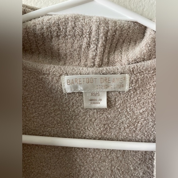 Barefoot dreams cream tan cozy warm chic lite circle cardigan - Picture 4 of 5
